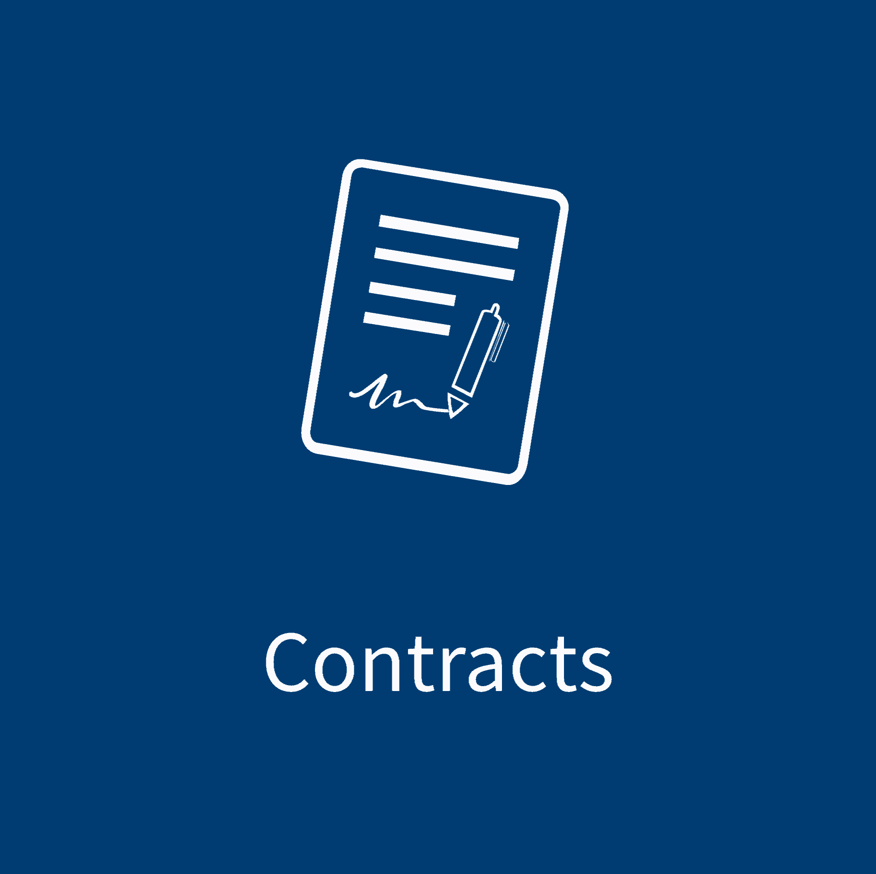Module Contrats de Synergee