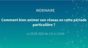 Webinaire Synergee – Progressium : comment bien animer son réseau en cette période particulière ?